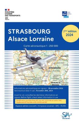 LA CARTE STRASBOURG ALSACE LORRAINE 2024 - Edition 2