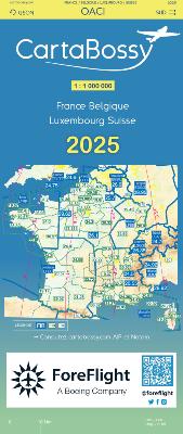 CARTE VFR FRANCE JOUR JEAN BOSSY 2025